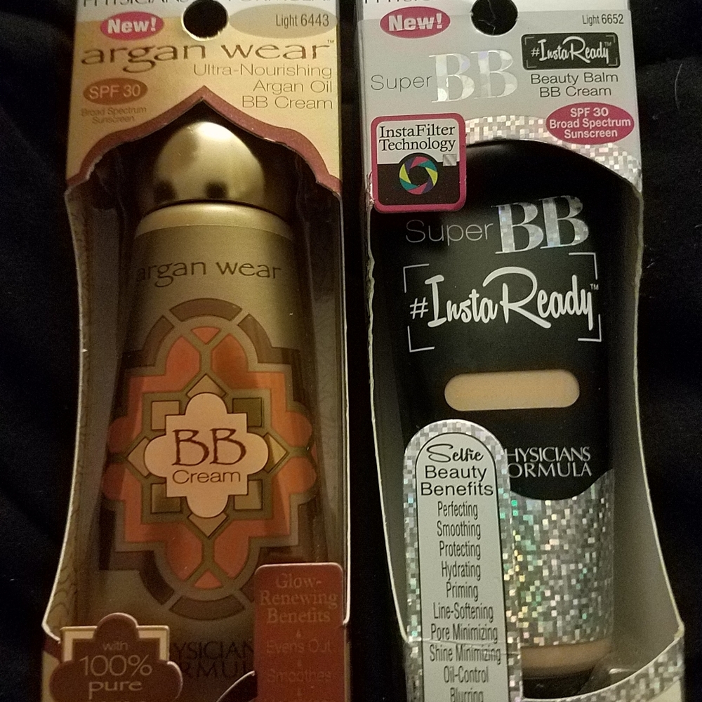 Physicians Formula #instaready and argan wear
